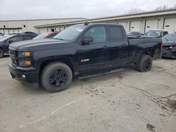 Chevrolet Silverado k1500 lt salvage cars for sale: 2015 Chevrolet Silverado K1500 LT