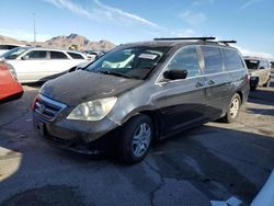 Honda salvage cars for sale: 2006 Honda Odyssey EXL