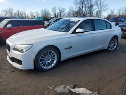 BMW 7 Series salvage cars for sale: 2015 BMW 740 LXI