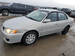 Vehiculos salvage en venta de Copart Grand Prairie, TX: 2002 Toyota Corolla CE