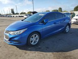 Chevrolet Cruze salvage cars for sale: 2018 Chevrolet Cruze LT