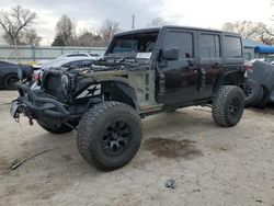 Vehiculos salvage en venta de Copart Wichita, KS: 2015 Jeep Wrangler Unlimited Sport