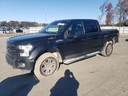 Salvage cars for sale from Copart Dunn, NC: 2015 Ford F150 Supercrew