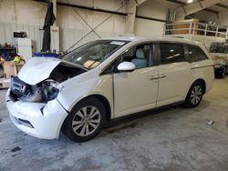 Honda Odyssey ex salvage cars for sale: 2015 Honda Odyssey EX