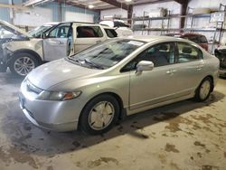 Honda Vehiculos salvage en venta: 2008 Honda Civic Hybrid