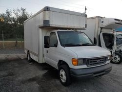 Ford Econoline e450 Super Duty salvage cars for sale: 2007 Ford Econoline E450 Super Duty Cutaway Van