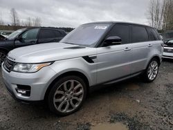 Land Rover Range Rover salvage cars for sale: 2017 Land Rover Range Rover Sport SC