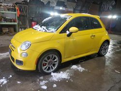 Fiat 500 salvage cars for sale: 2015 Fiat 500 Sport