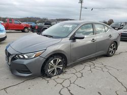 Nissan salvage cars for sale: 2021 Nissan Sentra SV