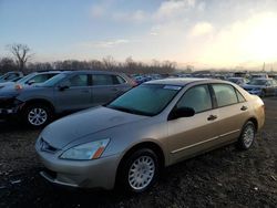 Honda Vehiculos salvage en venta: 2005 Honda Accord DX