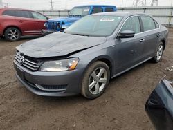 Volkswagen salvage cars for sale: 2014 Volkswagen Passat S