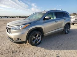 Toyota Highlander salvage cars for sale: 2016 Toyota Highlander Limited