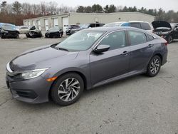 Salvage cars for sale from Copart Exeter, RI: 2018 Honda Civic EX