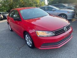 Volkswagen Jetta salvage cars for sale: 2015 Volkswagen Jetta SE