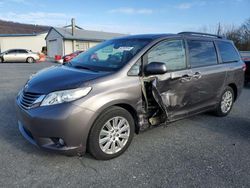 Salvage cars for sale from Copart Grantville, PA: 2013 Toyota Sienna XLE