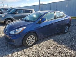 Hyundai Accent salvage cars for sale: 2016 Hyundai Accent SE