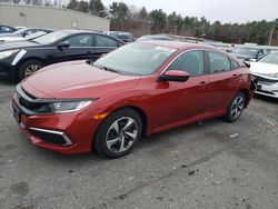 Honda Civic salvage cars for sale: 2019 Honda Civic LX