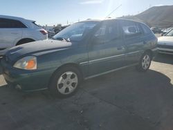 KIA rio salvage cars for sale: 2003 KIA Rio Cinco