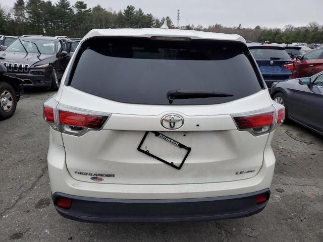 2014 Toyota Highlander LE