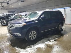 Toyota salvage cars for sale: 2012 Toyota Highlander Base