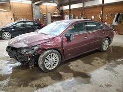 Salvage cars for sale from Copart Ebensburg, PA: 2015 Toyota Avalon Hybrid