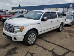 Ford f-150 salvage cars for sale: 2012 Ford F150 Supercrew