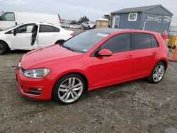 Volkswagen Golf Vehiculos salvage en venta: 2015 Volkswagen Golf TDI