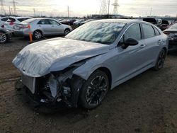 KIA k5 salvage cars for sale: 2021 KIA K5 GT Line