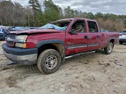 Salvage trucks for sale at Seaford, DE auction: 2004 Chevrolet Silverado K2500 Heavy Duty