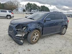 Salvage cars for sale from Copart Loganville, GA: 2017 Chevrolet Equinox lt