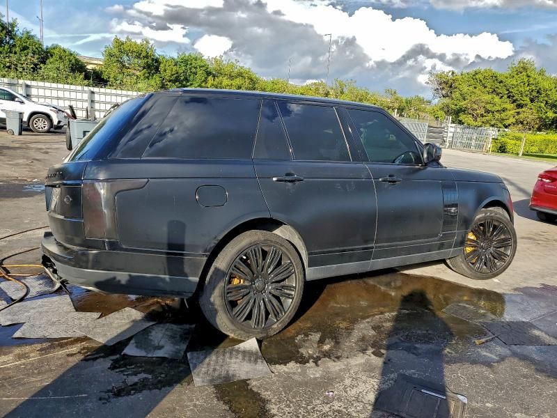 2019 Land Rover Range Rover Supercharged