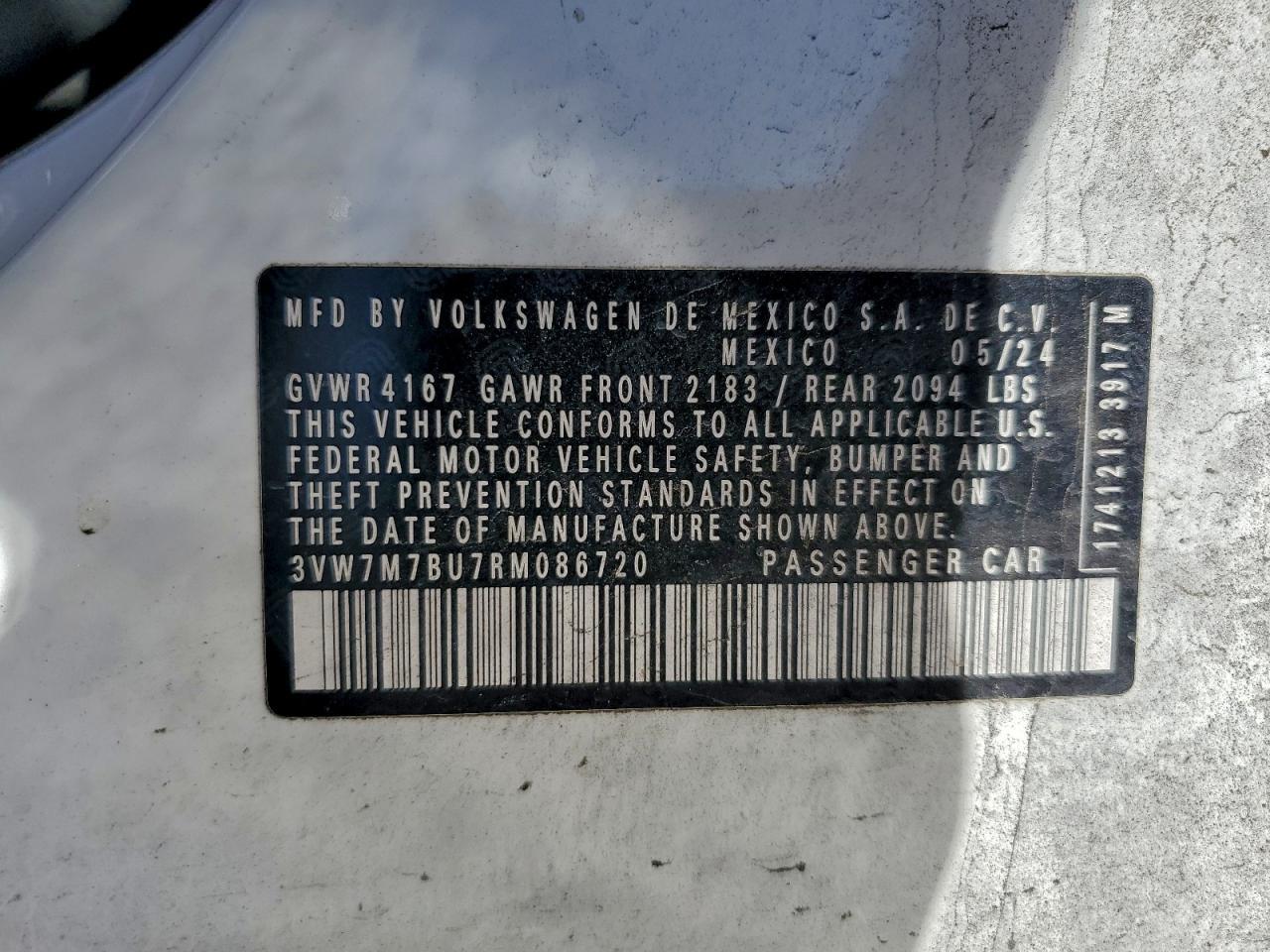 2024 Volkswagen Jetta se