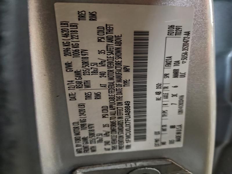 2015 Ford Escape Titanium