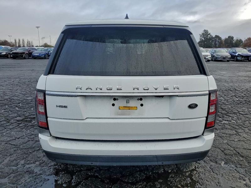 2017 Land Rover Range Rover hse
