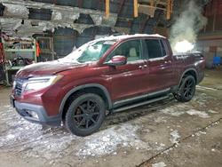 Salvage cars for sale from Copart Albany, NY: 2017 Honda Ridgeline RTL