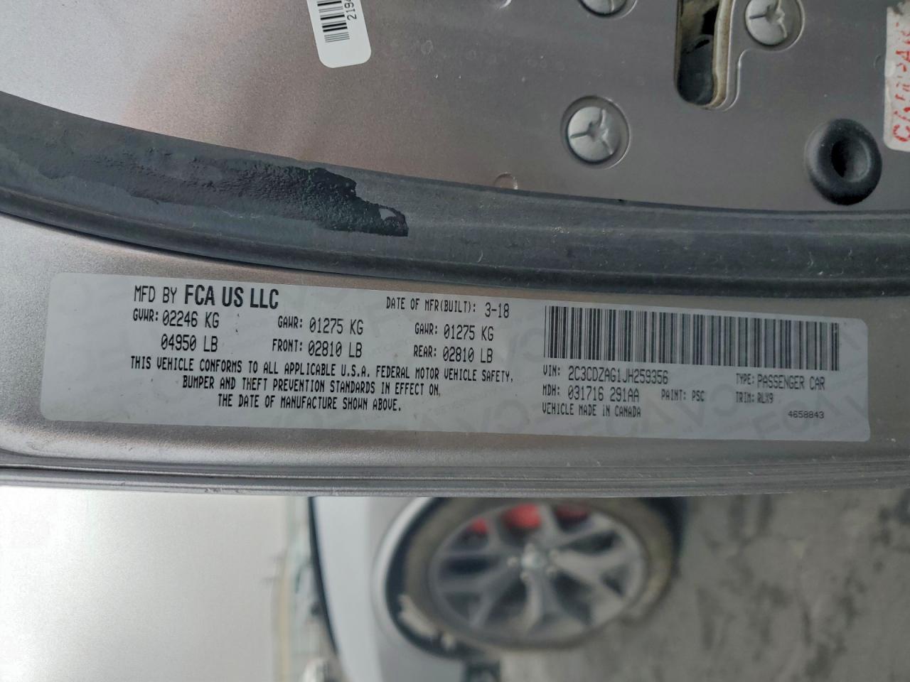 2018 Dodge Challenger sxt