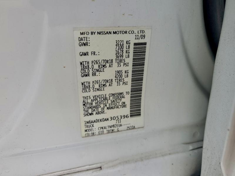 2010 Nissan Titan xe