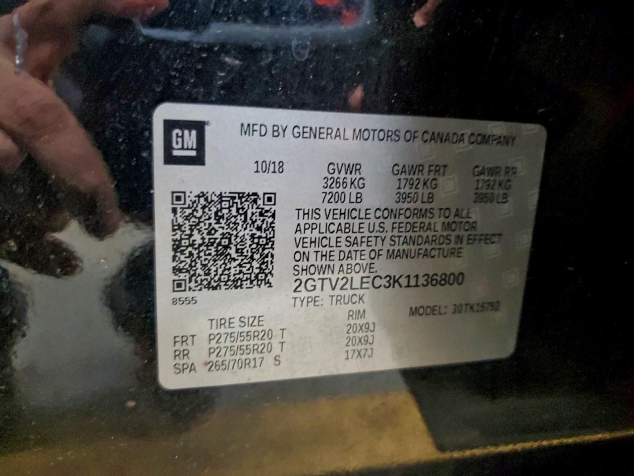 2019 GMC Sierra Limited K1500