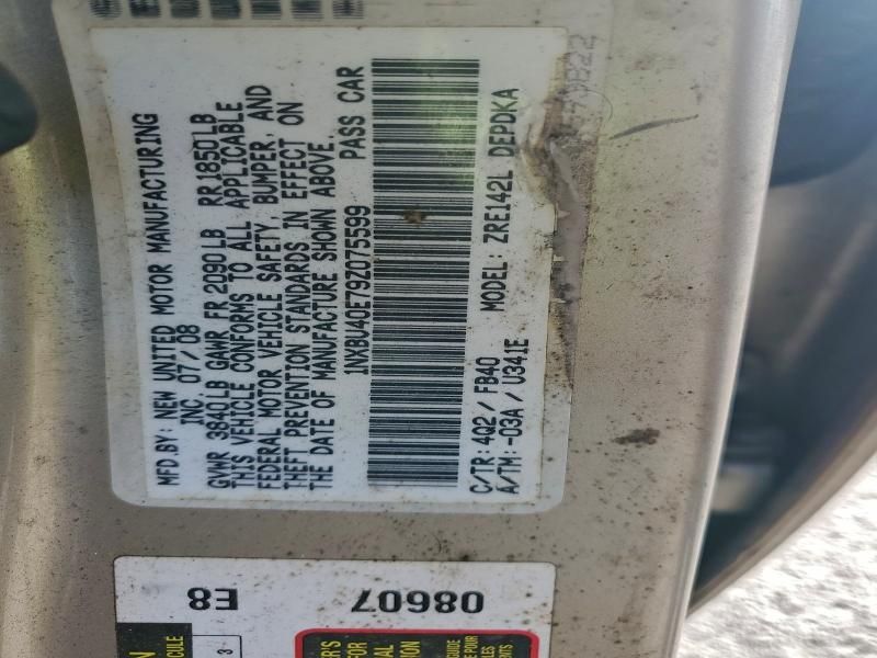 2009 Toyota Corolla Base