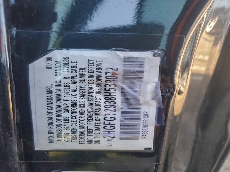 2008 Honda Civic exl