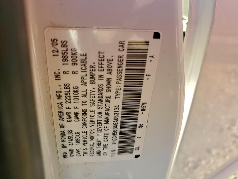 2006 Honda Accord ex