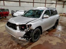 Toyota salvage cars for sale: 2010 Toyota Highlander se