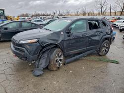 Jeep Cherokee salvage cars for sale: 2016 Jeep Cherokee Trailhawk