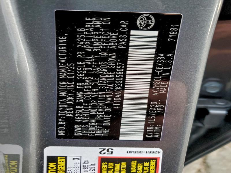 2025 Toyota Camry