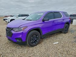 Salvage cars for sale from Copart Amarillo, TX: 2020 Chevrolet Traverse ls