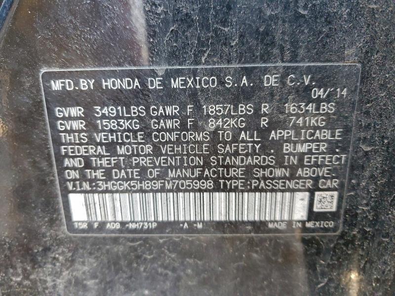2015 Honda Fit ex