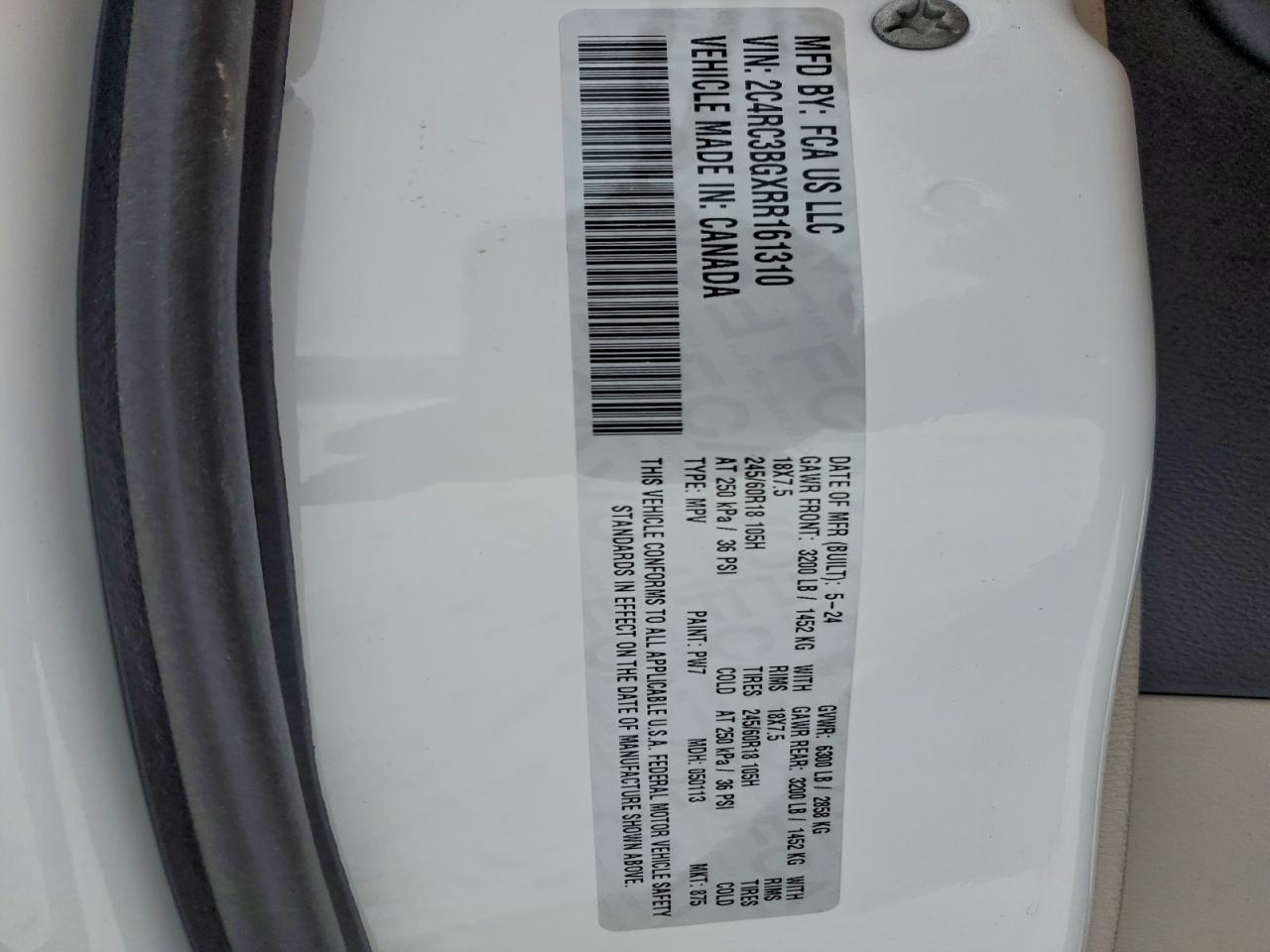 2024 Chrysler Pacifica Touring l
