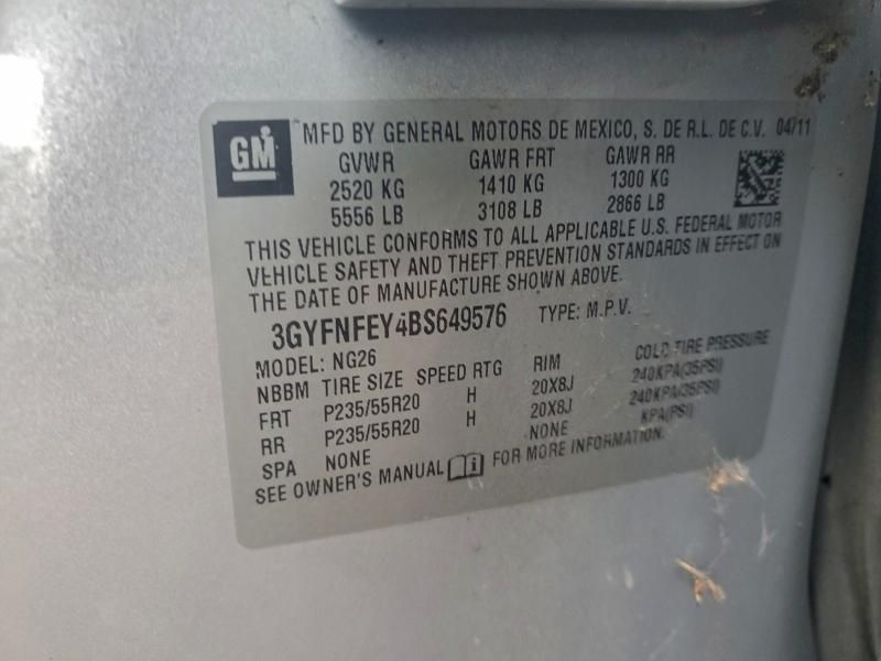 2011 Cadillac Srx Premium Collection