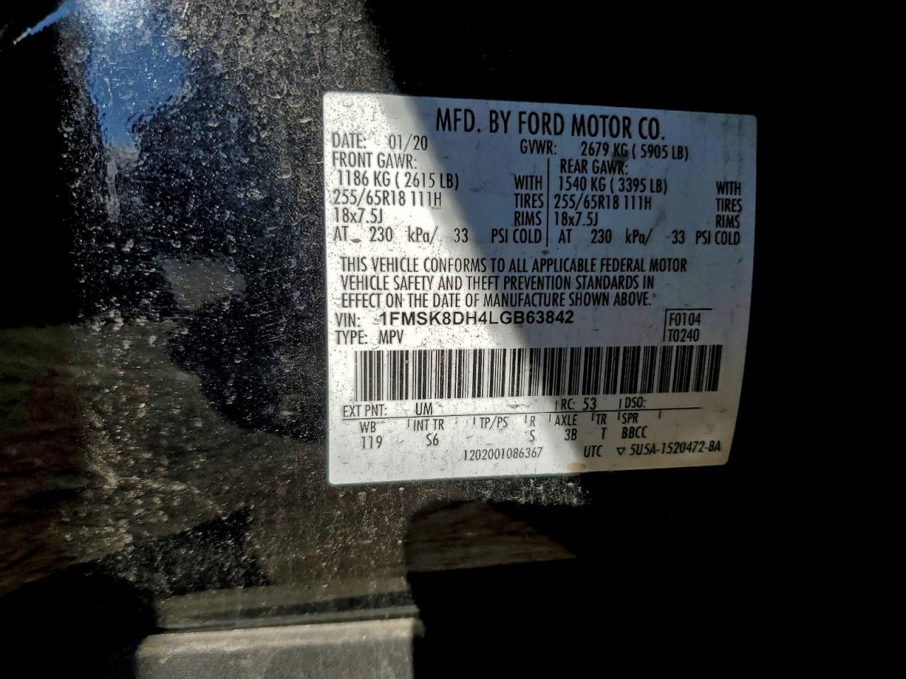 2020 Ford Explorer xlt