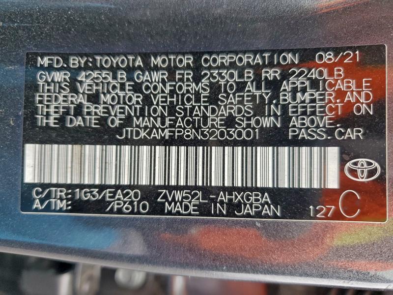 2022 Toyota Prius Prime xle